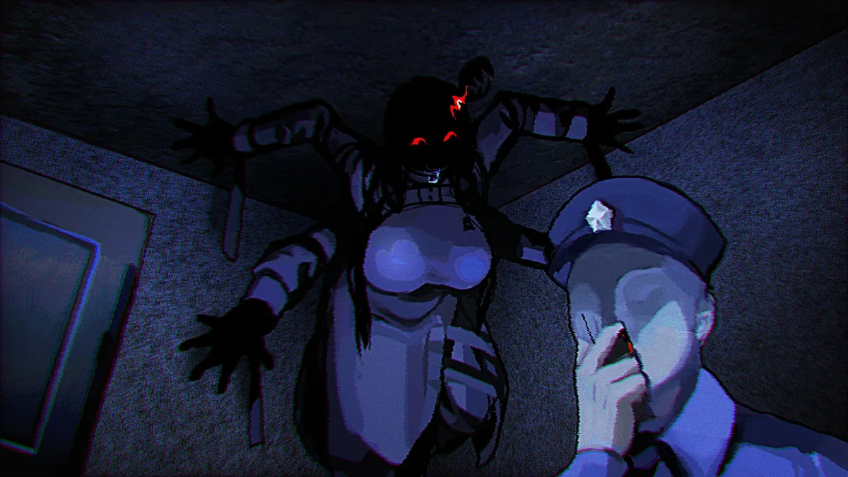 Close encounter with the sleep paralysis demon in horror visual novel